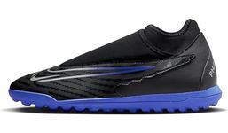 Nike Phantom GX Club DF TF-Black/Chrome-Hyper ROYAL-DD9487-040-6UK