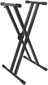 On-Stage Stands KS7291 Pro Double X Keyboard Stand