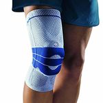 BAUERFEIND GenuTrain Knee Support - breathable knit compression knee brace to relieve pain and swelling from arthritis, ACL injury, Miniscus tear, machine washable knee sleeve (Black, 1)