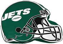 Northwest NFL Helmet Football Super Soft Plush Pillow - 16" - Decorative Pillows for Sofa or Bedroom - Perfect for Game Day (New York Jets - Green)