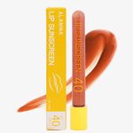 ALANNA Lip Sunscreen Gloss with SPF 40 PA+++ | Vitamin C For Dark Lips | Lip Gloss For Highly-Glossy, Buttery Soft Lips | Non Sticky Hydrating Formula | Easy to Carry | 6 ml (Caramel Deligt)