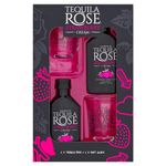 Tequila Rose Gift Set - Strawberry Cream Liqueur 2 x 5cl Miniature with 2 x Shots Glasses. Gift Set to enjoy and drink in style.