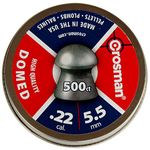 Crosman Domed .22 Air Gun Airgun PELLETS 500 Tin 14.3gr Pest Control Hunting 11243