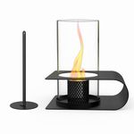 Onlyfire Tabletop Bioethanol Fireplace, Portable Smokeless Bio Ethanol Fire Pit for Indoor Outdoor