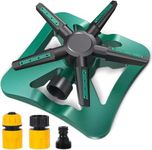 UrbanWave Garden Sprinkler,360 Degree Rotation Water Sprinkler,Large Coverage and Automatic Irrigation and Sprinklers System for Garden & Plants