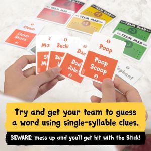 Exploding Kittens Poetry for Neanderthals Card Game – Family Party