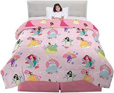 Franco Kids Bedding Soft Microfiber Comforter, Full, Disney Princess