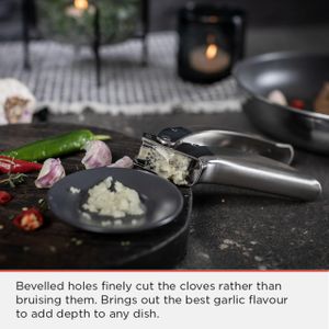 Kuhn Rikon Stainless Steel Garlic Press – Durable Kitchen Tool