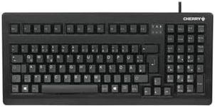 CHERRY G80-1800 Compact Keyboard - MX Switch - Black - 104 Keys