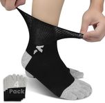 KWUKOTY Diabetic Toe Socks Cushione