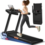 3-in-1 Treadmill with 15% Incline, 