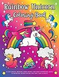 Rainbow Unicorn Coloring Book: of C