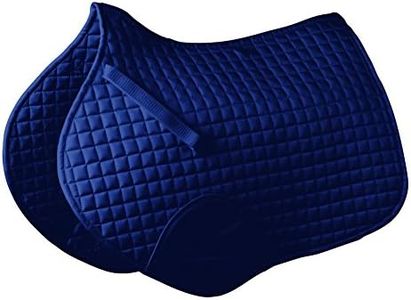 Roma Mini Quilt Shaped Saddle Pad, Navy, Full