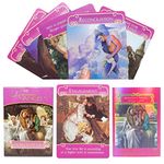 TWWDE AUG Tarot Card, Classic Love & Romance Oracle Deck, 44 Cards with Guide Book,Love Oracle Card, Tarot Cards with Guide Book, Yes or No Answers (Romance Angels)