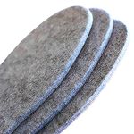 Wool Felt Warm Shoe Insoles - Wool Felt Boot Shoe Insert Insoles Men, Wool Felt Insoles, M 7/ W 8