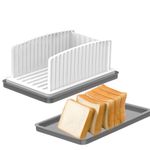 Bread Slicer, Multifunctional Sandwich/Toast Maker,Folding and Adjustable Manual Handhold Homemade Slicer for Cutting Bread Quick and Safe