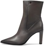 Franco Sarto Women's Appia Pointed Toe Dress Bootie Ankle Boot, Graphite Grey Leather, 8 UK