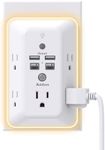 Surge Protector, Outlet Extender wi