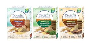 Diabliss Diabetic Friendly Low Gi Millet Cookies. (Combo, 360 Gram) - Moringa Leaf, Combo