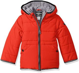 OshKosh B'Gosh Boys' Perfect Heavyweight Jacket Coat, Alexander Red, 4 Years