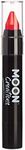 Moon Creations Face Paint Stick Body Crayons | Red | 3.2g | Sweat Proof & Water-Resistant Face Paint | Cruelty Free, Made in UK | For Kids, Adults, Fancy Dress, Festivals, Halloween