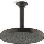 KOHLER K-76464-G-2BZ Awaken 1.75 GPM Rain Shower Head with MasterClean Spray face Technology