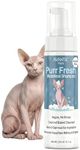 Avantic Pets Sphynx Cat Dry Shampoo, Waterless No-Rinse Skin Cleanser for Hairless Cats, Alcohol & Paraben Free, Hydrates & Soothes, 200ml