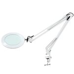 Beyamz Magnifying Lamp / 105 mm 2.25X Magnifying Glass / 3 Modes 10-Level Dimmable / 750 LM / 90cm Working Radius / USB Adaptor Included