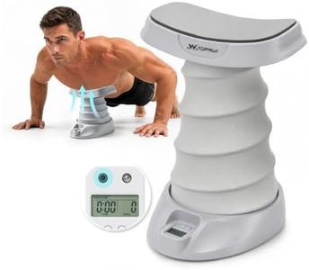 WITSPARKLLE Spring-Assisted Push Up Trainer for Beginners with LED Counter
