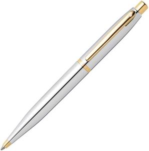 Sheaffer VFM Ball Point Pen, Chrome/Gold Tone, Silver (E2942251)