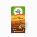 Organic India Tulsi Tea's - 25 Tea Bags (Tulsi Ginger Turmeric)