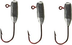 Arkie Lures RSTIH-116-100 Tube Insert Jig Heads-Red Sickle Style Hook-1/16 oz.-100 pk.