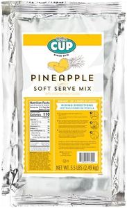 By The Cup Non-Dairy Pineapple Soft Serve Mix, Gluten Free, 5.5 lb Bag