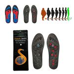 Acupressure Magnetic Acupressure Insoles for Foot Pain Relief | Comfortable, Breathable Support for All-Day Comfort | Ideal for Aching Feet