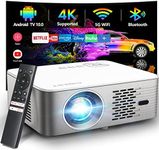 Projector 4K Support with 5G WiFi B