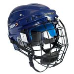 Ice Hockey Player V3.0 Tek Helmet Blue Navy (Junior Small)