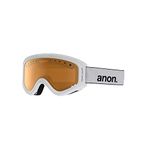 Anon Kids Tracker Snowboard Goggles, Children's, Tracker, White/Amber