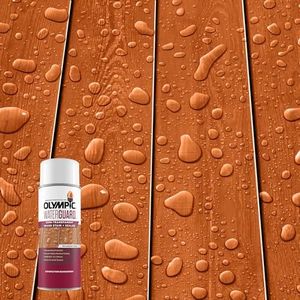 Olympic WaterGuard 11.75 oz. Woodland Cedar Semi-Transparent Exterior Wood Stain Plus Sealer