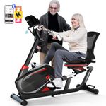 Recumbent Bike With Arm Exerciser For Seniors