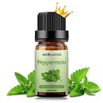 Sedbuwza Peppermint Essential Oil, 100% Pure and Natural Premium Peppermint Aromatherapy Oil for Diffuser, Humidifier, Perfume, Soap, Candle - 10ML