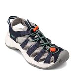 KEEN Women's Astoria West Sandal, Navy/Beveled Glass, 6 UK