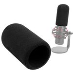 QuadCast Mic Foam Cover Compatible with HyperX QuadCast - Microphone Pop Filter Windscreen for HyperX QuadCast S, Mic Cover Filter Reduce Noise Improve Sound Quality by SUNMON