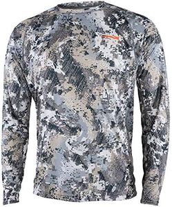 Sitka Men's Hunting Core Lightweight Crew Long Sleeve Shirt, Elevated II, X-Large