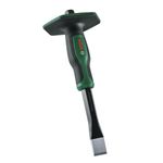 BOSCH Flat Stone Chisel 22-250Mm Durable, Ergonomic, And Powerful – Perfect For Removing Tiles, Chiseling Stone