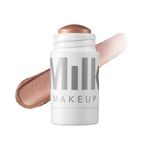 Milk Makeup Highlighter, Flare (Rose Gold) - 0.21 oz - Dewy Cream Highlighter Stick - Blendable & Buildable - 1,000 Swipes in Every Stick - All Skin Types - Vegan, Talc Free & Cruelty Free