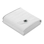 medisana HU 666 Chauffe-matelas, 150 x 80 cm, arrêt automatique, protection contre la surchauffe, 3 niveaux de température, lavable, chauffe-matelas adapté à tous les matelas courants