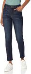 Democracy Women's Petite Ab Solution High Rise Jegging, Indigo, 10 Petite