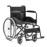 KosmoCare Dura Black Spoke Wheelchair