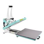 ColorSub 15x15 inch Heat Press Machine with Slide Out Drawer (Turquoise)