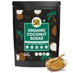 5:15PM Organic Coconut Sugar 500Gm| Unrefined Sugar| Natural Sweetener |Gluten Free| 100% Pure & Healthy Sugar Alternative 500G